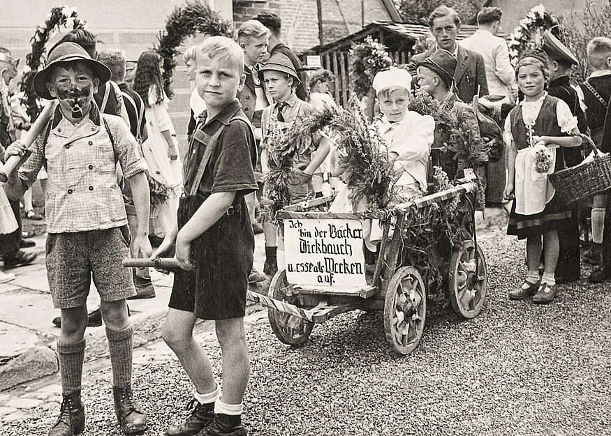 Lehrensteinsfeld Gesangverein Harmonie 1949 mit Kinderfest (Reproduktion)