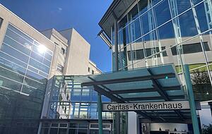 Einziger Zentralversorger im regionalen BBT-Verbund Tauberfranken.-Hohenlohes: das Caritas-Krankenhaus in Bad Mergentheim. Foto: privat