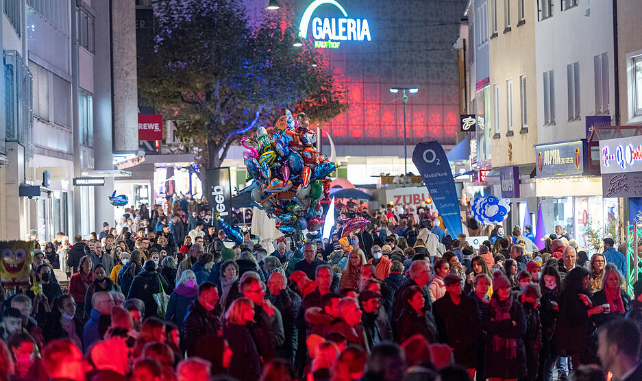 Lichterzauber und Shoppingnacht in Heilbronn
