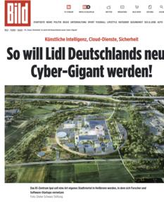 In einer Titelgeschichte berichtet bild.de von den neuesten Entwicklungen im KI-Park Heilbronn.