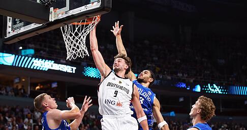 Starker Auftritt: Wagner beim Dunk.