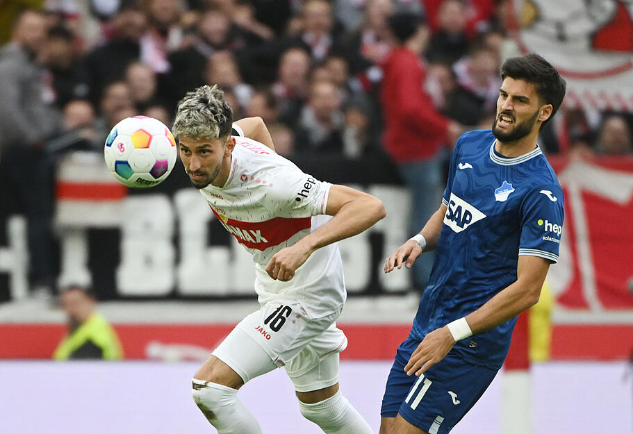 Der VfB konnte erst in der zweiten Hälfte den Anschlusstreffer zum 1:2 erzielen.