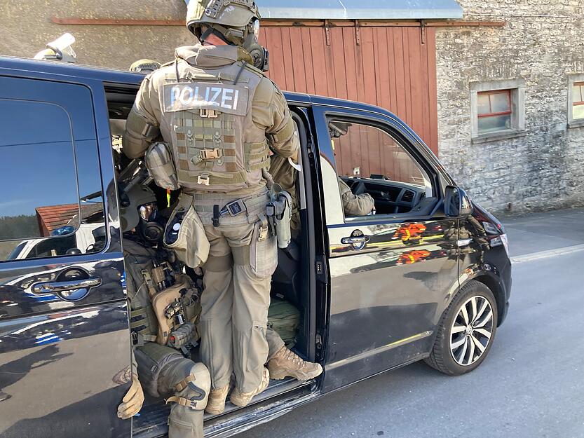 Polizeieinsatz in Boxberg-Bobstadt