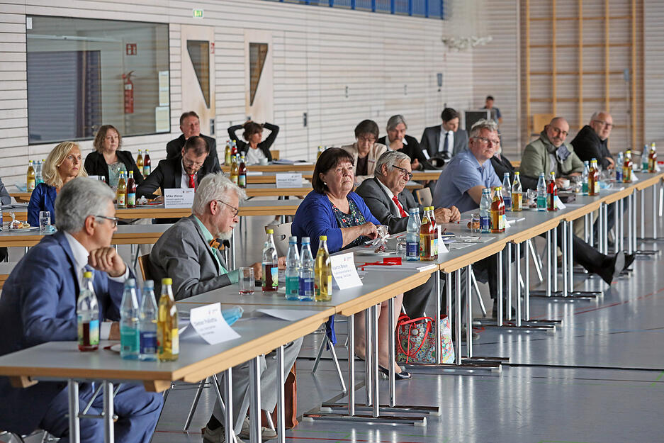 Ministerpr&auml;sident Winfried Kretschmann in Hohenlohe, Kupferzell