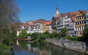 Diese Ansicht von Tübingen und dem Neckar ist weltbekannt. Diese Ansicht von Tübingen und dem Neckar ist weltbekannt.