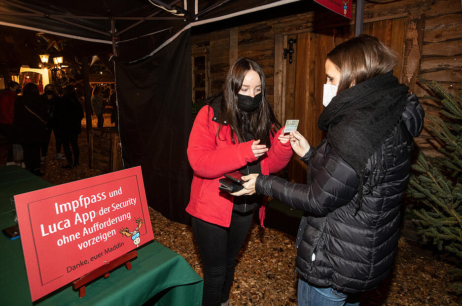 Erstes Winterdorf-Wochenende in Heilbronn