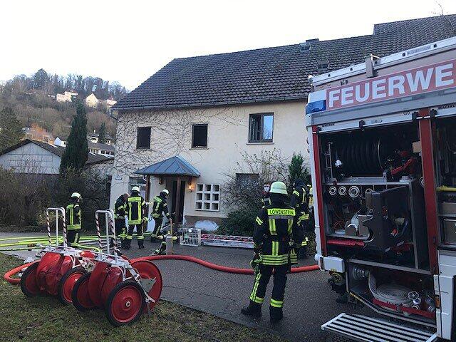 Brand in L&ouml;wenstein