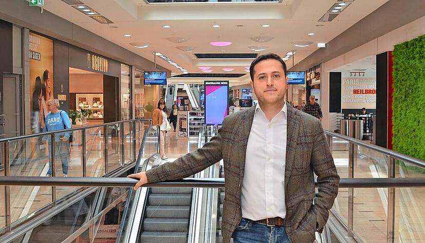 Tahir Yilmaz ist seit 2024 der Center-Manager der Stadtgalerie.