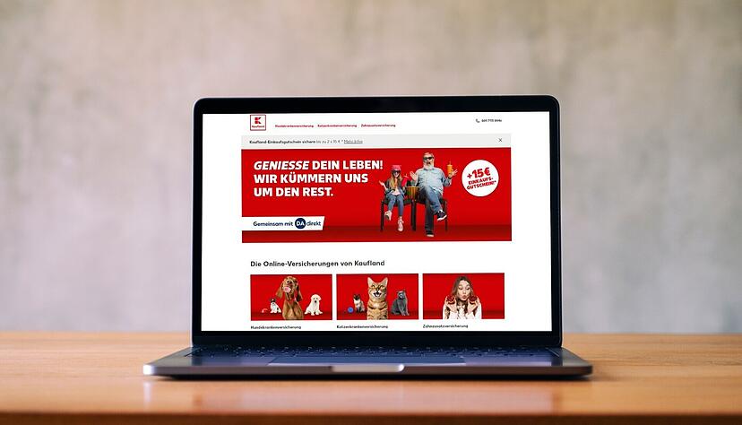 Kaufland und DA Direkt bieten ab sofort Versicherungen an.