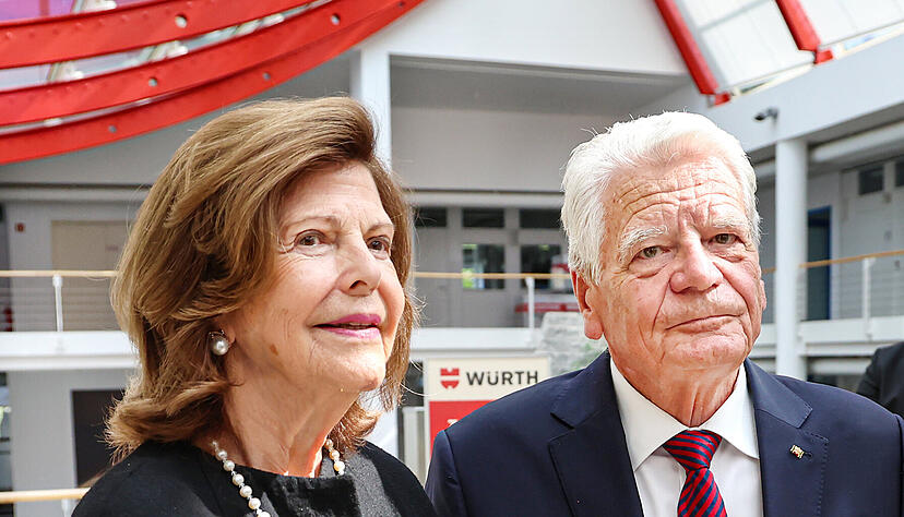 Die Laudatio für Königin Silvia von Schweden hielt Altbundespräsident Joachim Gauck. Die Laudatio für Königin Silvia von Schweden hielt Altbundespräsident Joachim Gauck.