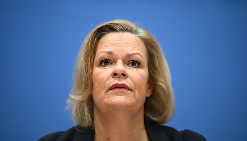Die Kontrollen sind notwendig, findet Bundesinnenministerin Nancy Faeser.