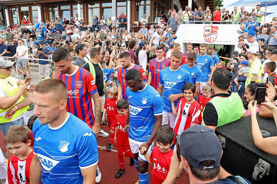 Freundschaftsspiel Hoffenheim gegen Heidenheim in Brackenheim Freundschaftsspiel Hoffenheim gegen Heidenheim in Brackenheim