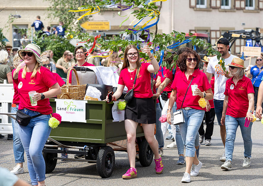 Der Umzug beim traditionellen Kuckucksholen zog einst von Gastst&auml;tte zu Gastst&auml;tte. Mittlerweile h&auml;lt der Umzug in M&uuml;hlbach nur noch an drei Haltepunkten.