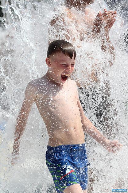 Freibad Bad Friedrichshall-Jagstfeld, Hitze 2015