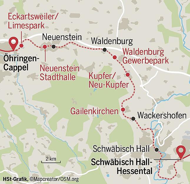 Reaktivierung der Bahnstrecken in der Region: Mögliche Varianten