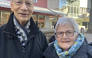 Friedrich und Inge Bauer trafen sich durch einen Zufall. Foto: Lisa Reiff