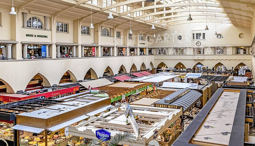 Eine klassische Markthalle wie in Stuttgart käme für Heilbronn nicht infrage, eher ein "hybrides Konzept" mit verschiedenen Bausteinen, wegen der aktuellen Krise allerdings eher "perspektivisch", heißt es in der aktuellen GMA-Studie.