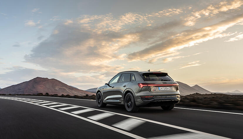 Der Audi Q8 E-Tron Quattro. Der Audi Q8 E-Tron Quattro.