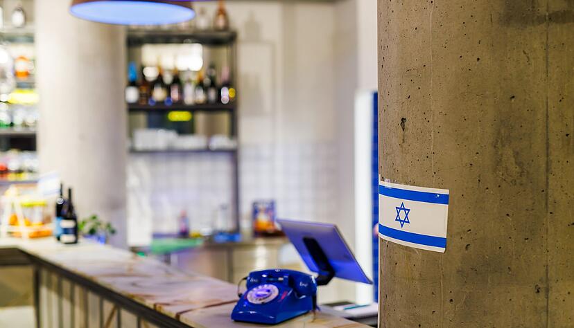 In Israel war der Betreiber noch nicht, der Koch kommt aber von dort.