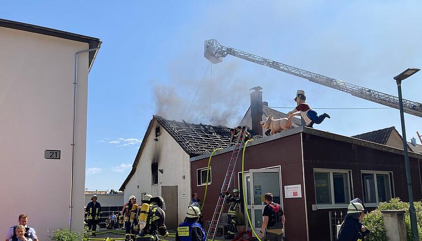 Brand in Untereisesheim