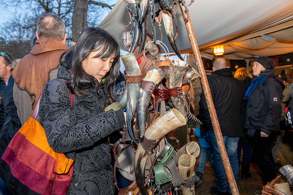 Mittelalterlicher Weihnachtsmarkt Burg Stettenfels