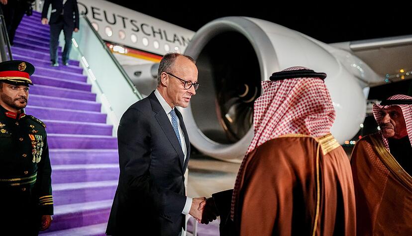 Erste Station der Kanzler-Reise durch die Golfregion ist Saudi-Arabien.