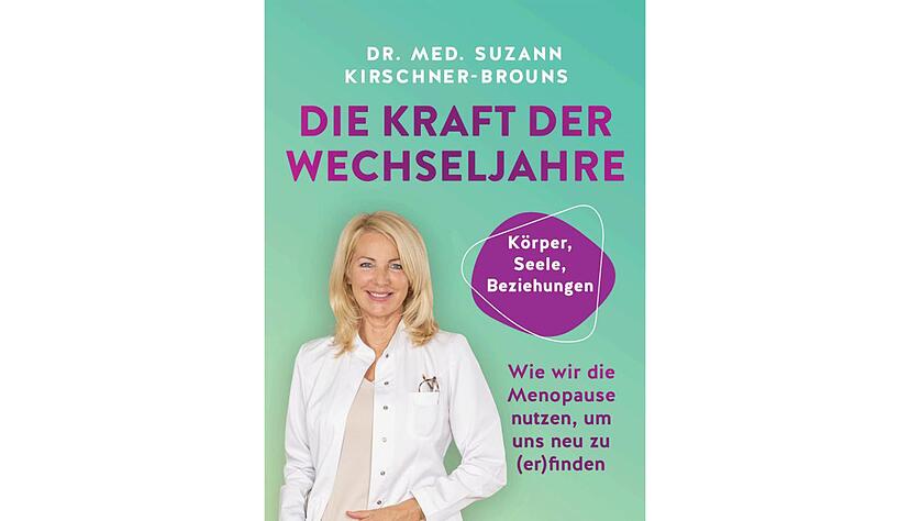 Dr. med. Suzann Kirschner-Brouns: «Die Kraft der Wechseljahre: Wie wir die Menopause nutzen, um uns neu zu (er)finden.» C. Bertelsmann, 288 Seiten, 20 Euro, ISBN 978-3570105665. Dr. med. Suzann Kirschner-Brouns: «Die Kraft der Wechseljahre: Wie wir die Menopause nutzen, um uns neu zu (er)finden.» C. Bertelsmann, 288 Seiten, 20 Euro, ISBN 978-3570105665.