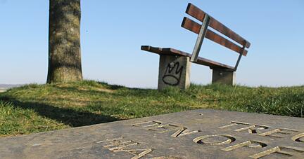 Der Gedenkstein beim Soldatengrab bei Neudenau-Herbolzheim ist mittlerweile weg. Der Gedenkstein beim Soldatengrab bei Neudenau-Herbolzheim ist mittlerweile weg.