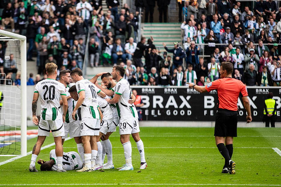 Doch der Ausgleich folgte sechs Minuten später durch Alassane Pléa.