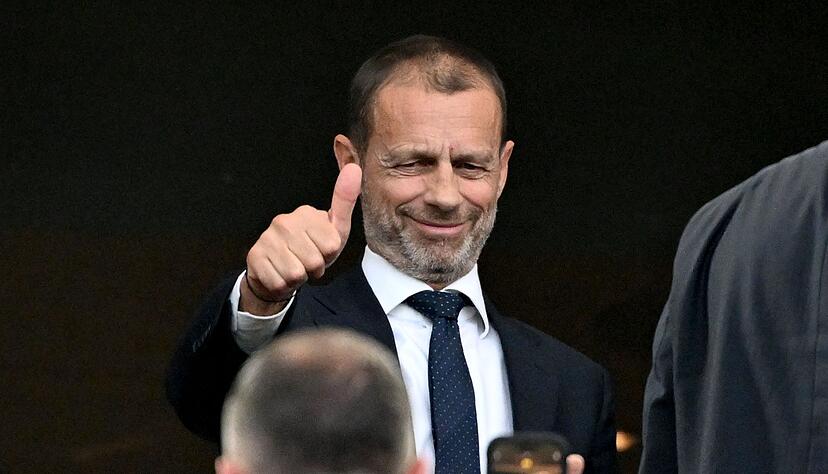 UEFA-Chef Ceferin kann einen sportpolitischen Erfolg verbuchen. (Archivbild)