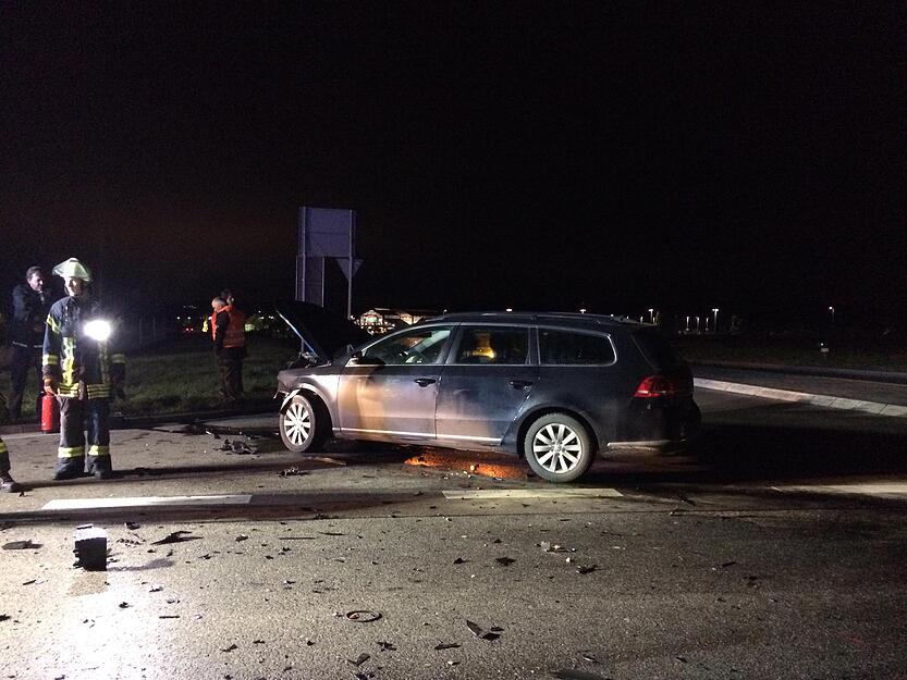 Unfall bei Lauffen Unfall bei Lauffen