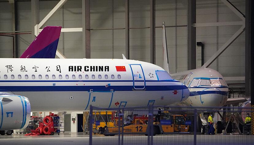 Ein Flugzeug von Air China. (Archivbild)