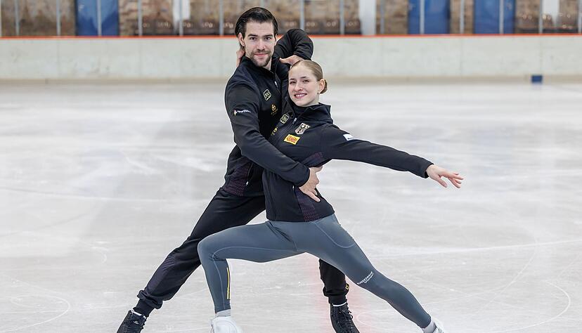 Die EM soll für Minerva Hase (r) und Nikita Volodin (l) nur eine Zwischenstation sein. (Archivbild) Die EM soll für Minerva Hase (r) und Nikita Volodin (l) nur eine Zwischenstation sein. (Archivbild)