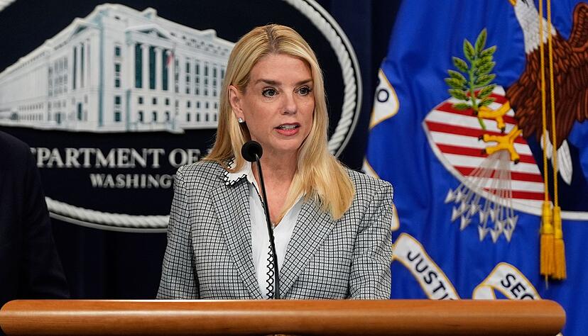 US-Justizministerin Bondi steht wegen ihres Umgangs mit dem Fall besonders in der Kritik. (Archivbild)