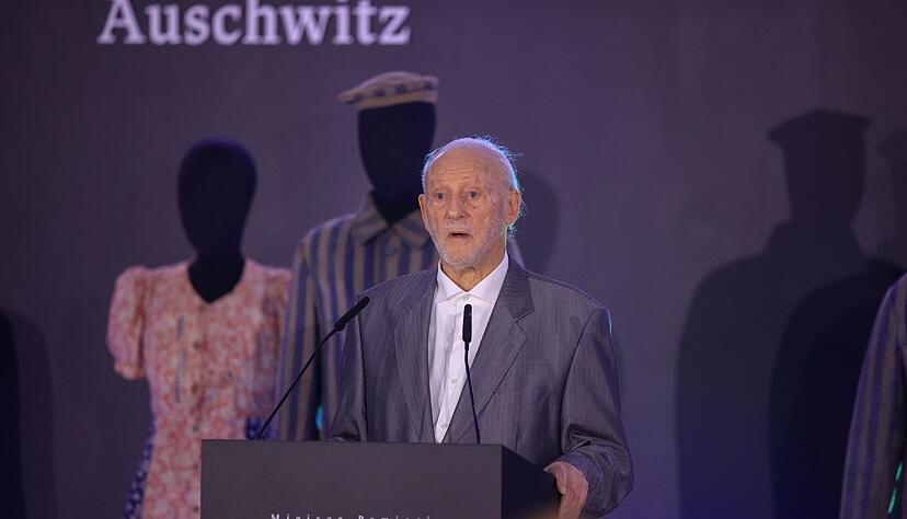 Der Holocaust-Überlebende Bernard Offen. Der Holocaust-Überlebende Bernard Offen.