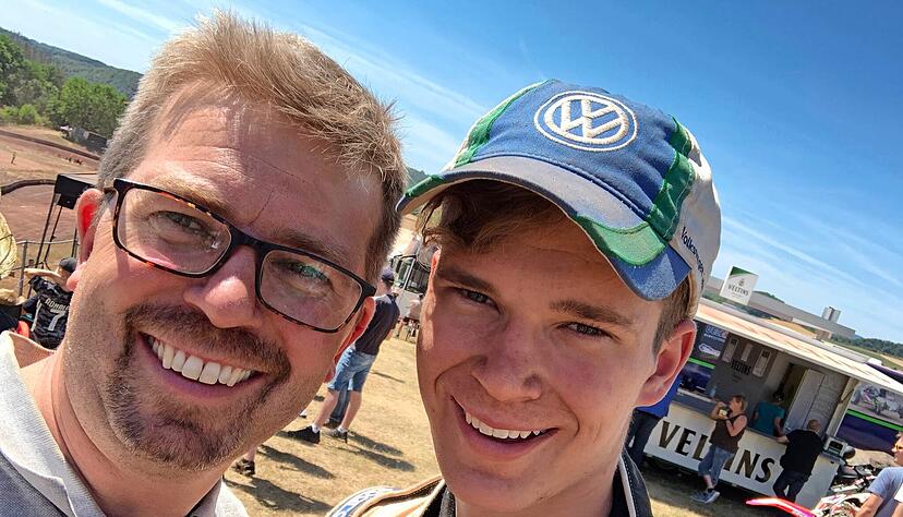 Vater John-Mark (links) steht Joey Hatton nicht nur bei den Rennen zur Seite. Vater John-Mark (links) steht Joey Hatton nicht nur bei den Rennen zur Seite.