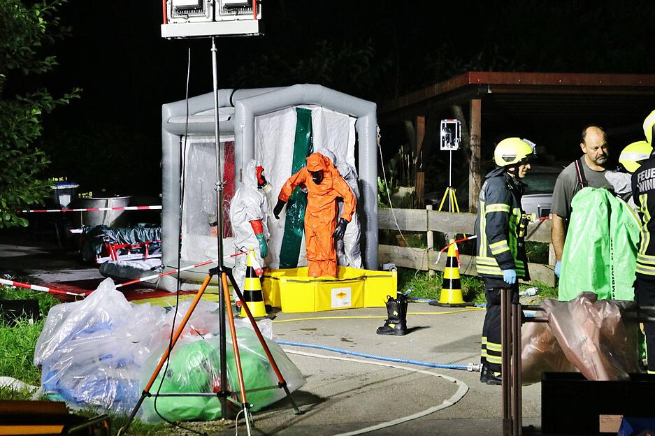 Dramatischer Einsatz in Kaisersbach im Rems-Murr-Kreis.