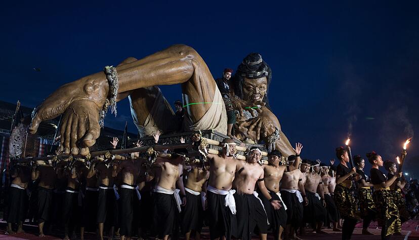 Am Vorabend von &laquo;Neypi&raquo; wurde es noch einmal laut auf der Insel.