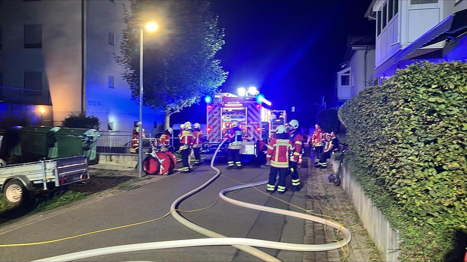 Die Feuerwehr musste am Donnerstagabend in den Plattenwald in Bad Friedrichshall ausrücken.