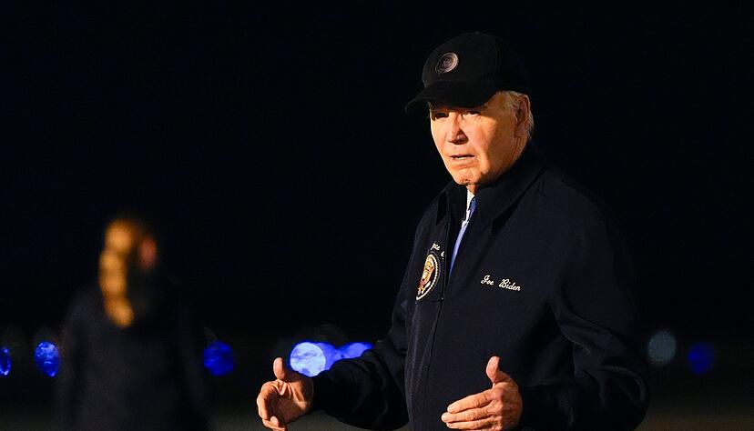 Biden hat sich in sein Privathaus zurückzogen. (Archivbild)