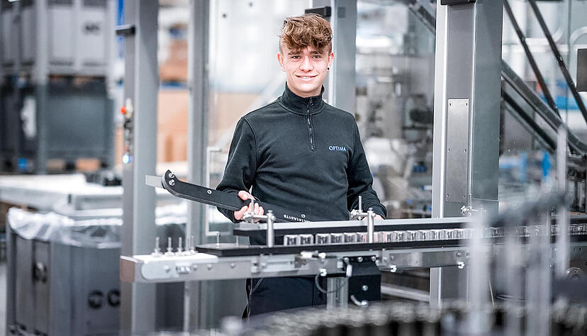 In seinem neuen Ausbildungszentrum, das 2024 in Betrieb ging, bereitet Optima die k&uuml;nftigen Fachkr&auml;fte auf den Job vor.