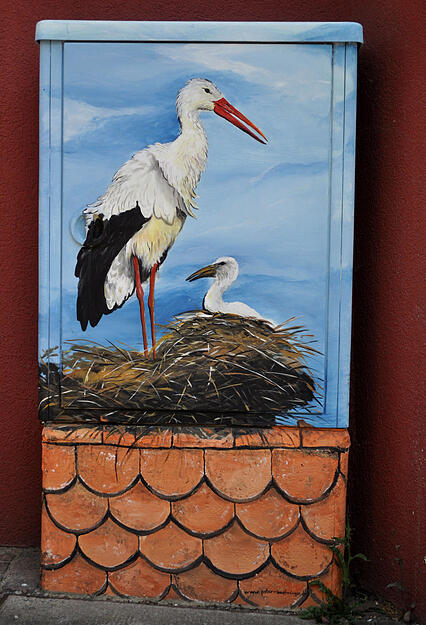 Sowohl der Storch in Schwaigern ... Sowohl der Storch in Schwaigern ...