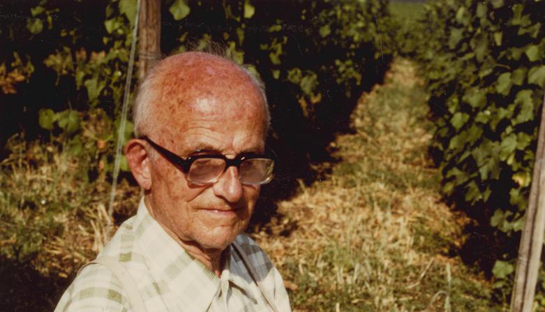In den 1980er Jahren: Wilhelm Wöhr bei der Arbeit in freier Natur.Foto: privat