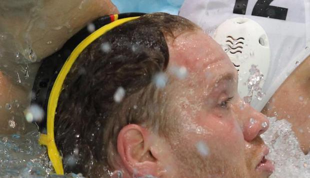 Der Spandauer Andreas Schlotterbeck traf bereits nach 17 Sekunden. Foto: Aniko Kovacs