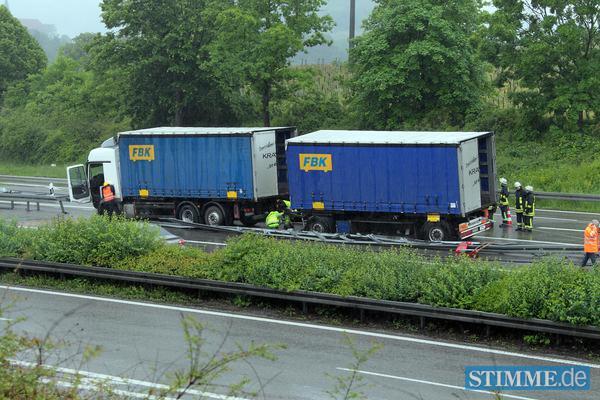 Gefahrgutunfall am Weinsberger Kreuz | 31.05.