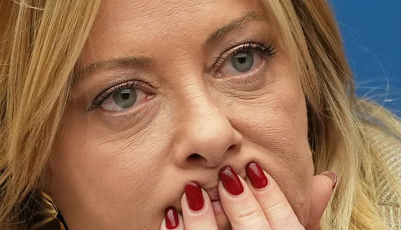 Italiens rechte Ministerpr&auml;sidentin Giorgia Meloni ist mit der Justiz nicht zufrieden. (Archivbild)