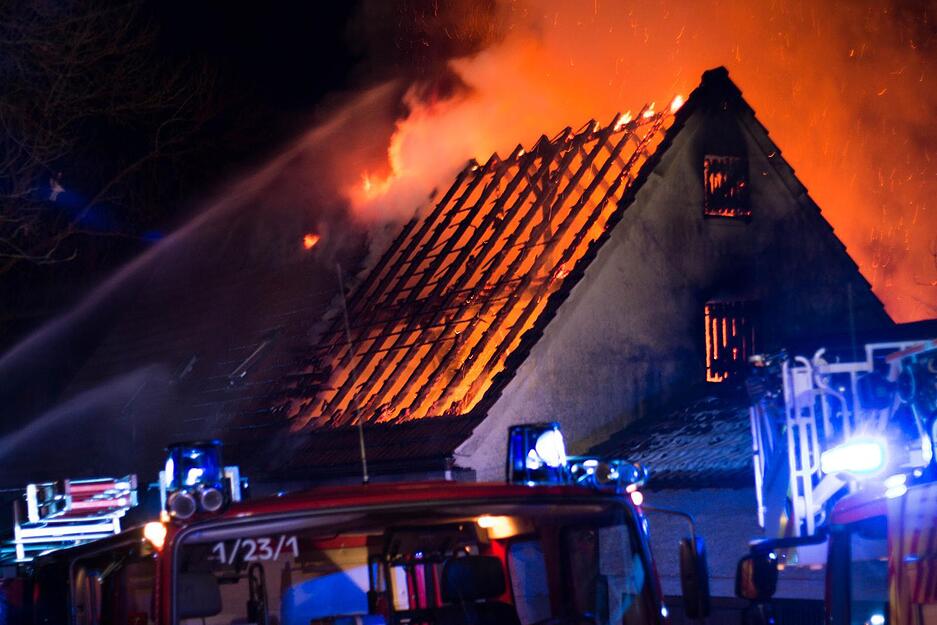 Brand in Frauenzimmern | 06.01.