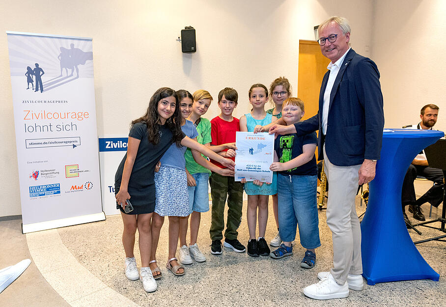 Verleihung des Zivilcouragepreises Verleihung des Zivilcouragepreises