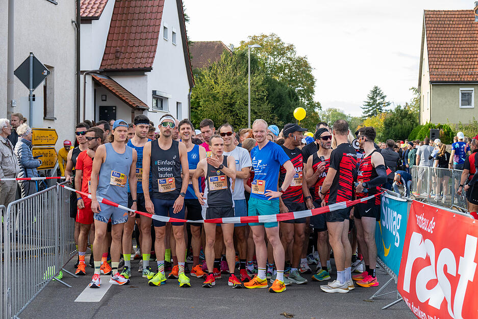 Tausende L&auml;ufer gingen beim diesj&auml;hrigen Bottwartal-Marathon auf die Strecke &ndash; auf Distanzen zwischen f&uuml;nf und 42 Kilometern.