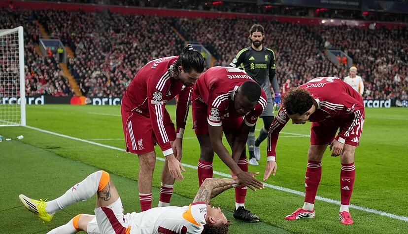 Liverpool-Spieler sorgen sich um Noa Lang.